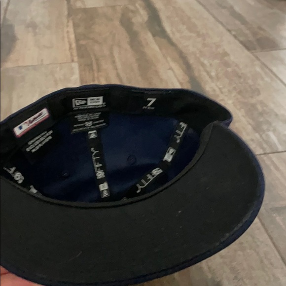 New Era White and Navy Blue Padres Hat - Picture 2 of 2